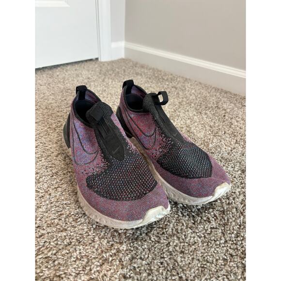 Nike Epic Phantom React Flyknit Multi-Color Slip-On Running Sneaker Men’s US10 - Picture 2 of 9